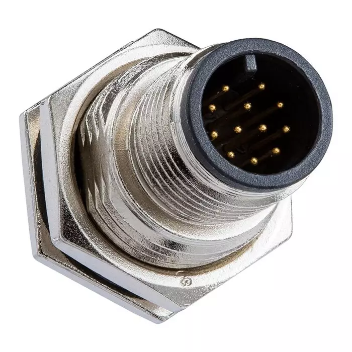 AMPHENOL LTW SENSOR CONN, M12, PLUG, 5POS, SOLDER, M12A-05PMMS-SF8001.