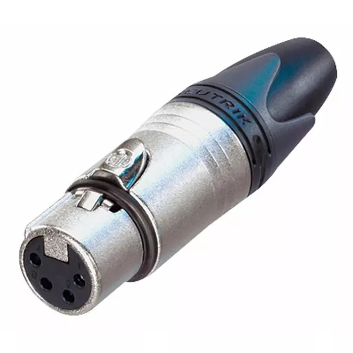 NEUTRIK SOCKET, XLR, 4POLE, NC4FXX