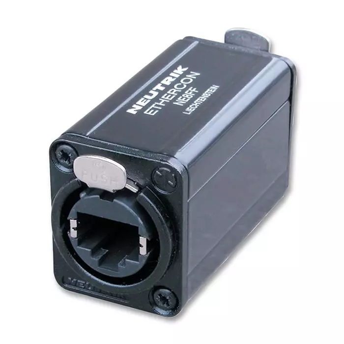 NEUTRIK IN-LINE ADAPTER, RJ45 8P JACK-JACK, NE8FF