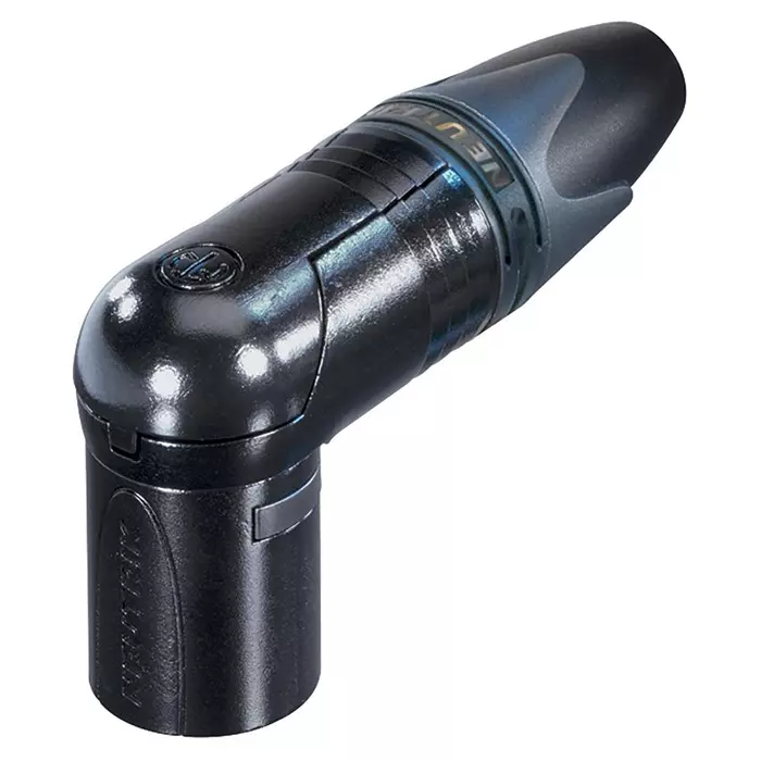 NEUTRIK PLUG, XLR, 90DEG, 3POLE, NC3MRX-BAG