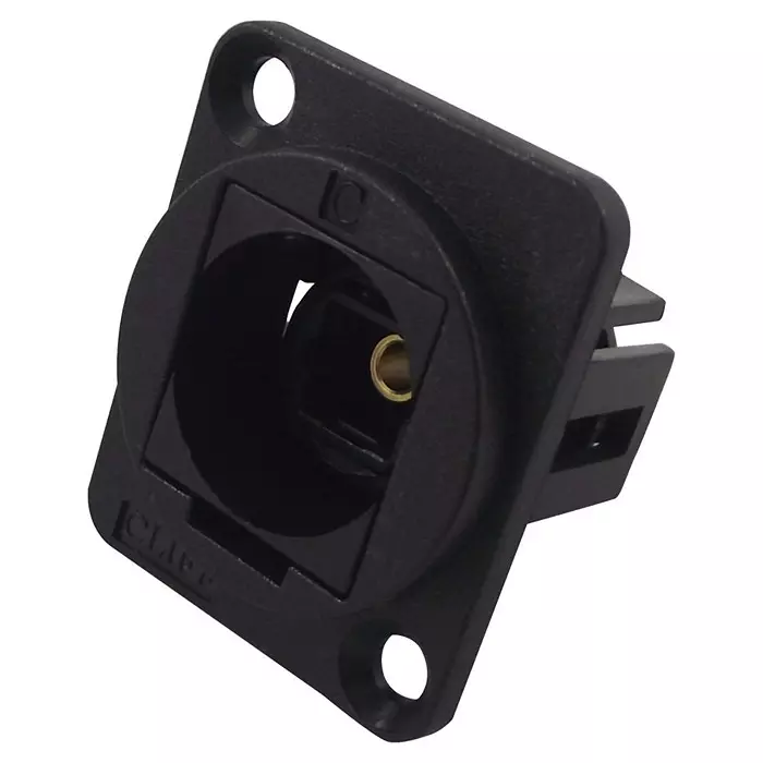 CLIFF ELECTRONIC COMPONENTS FIBRE OPTIC ADAPTOR, TOSLINK, JACK, CSK, CP30217