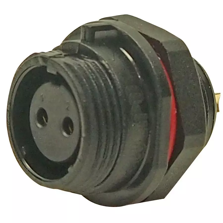 CLIFF ELECTRONIC COMPONENTS INDUSTRIAL CIRCULAR, RCPT, 2POS, PANEL, FM686832