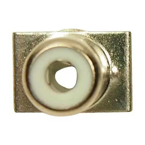 CLIFF ELECTRONIC COMPONENTS RCA CONNECTOR, JACK, 1POS, 8.3MM, WHITE, FC68403 (Pack of 10)