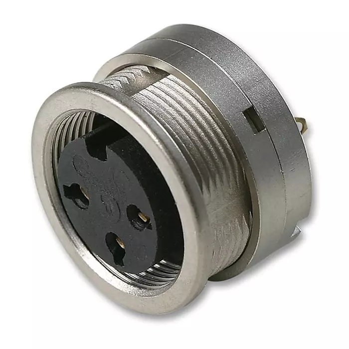 LUMBERG SOCKET, PANEL MOUNT, 7WAY, 0304 07-1