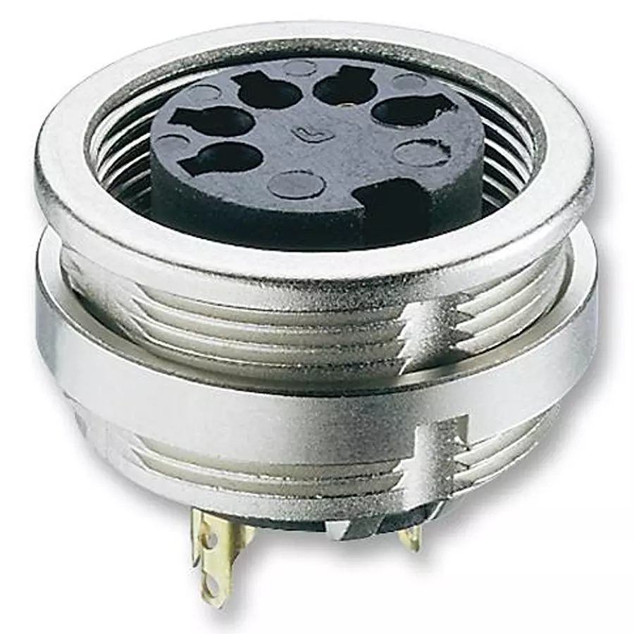 LUMBERG SOCKET, CHASSIS, IEC60130-9, 14WAY, 0304 14