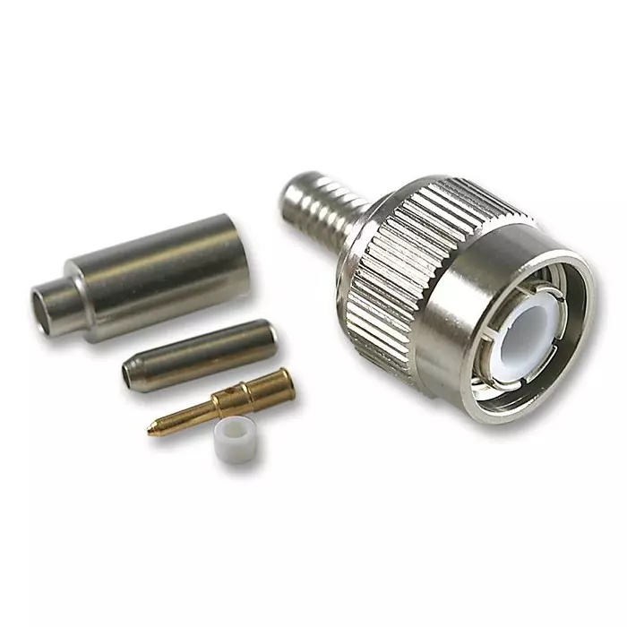 RADIALL RF COAXIAL, TNC, STRAIGHT PLUG, 50OHM, R143075000