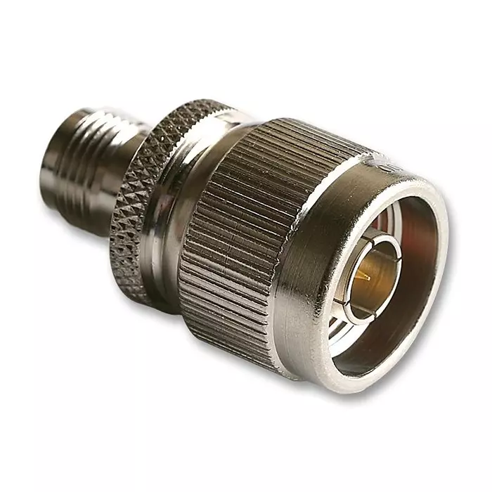 RADIALL ADAPTOR, TNC JACK, N PLUG, 50OHM, R191513000