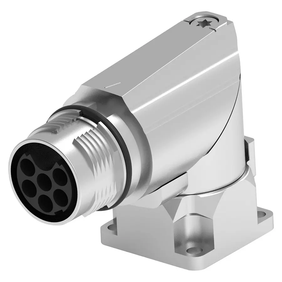 INTERCONTEC - TE CONNECTIVITY CIRCULAR CONN, R/A RCPT, 7POS, PANEL, BEDC863NN0000151A000