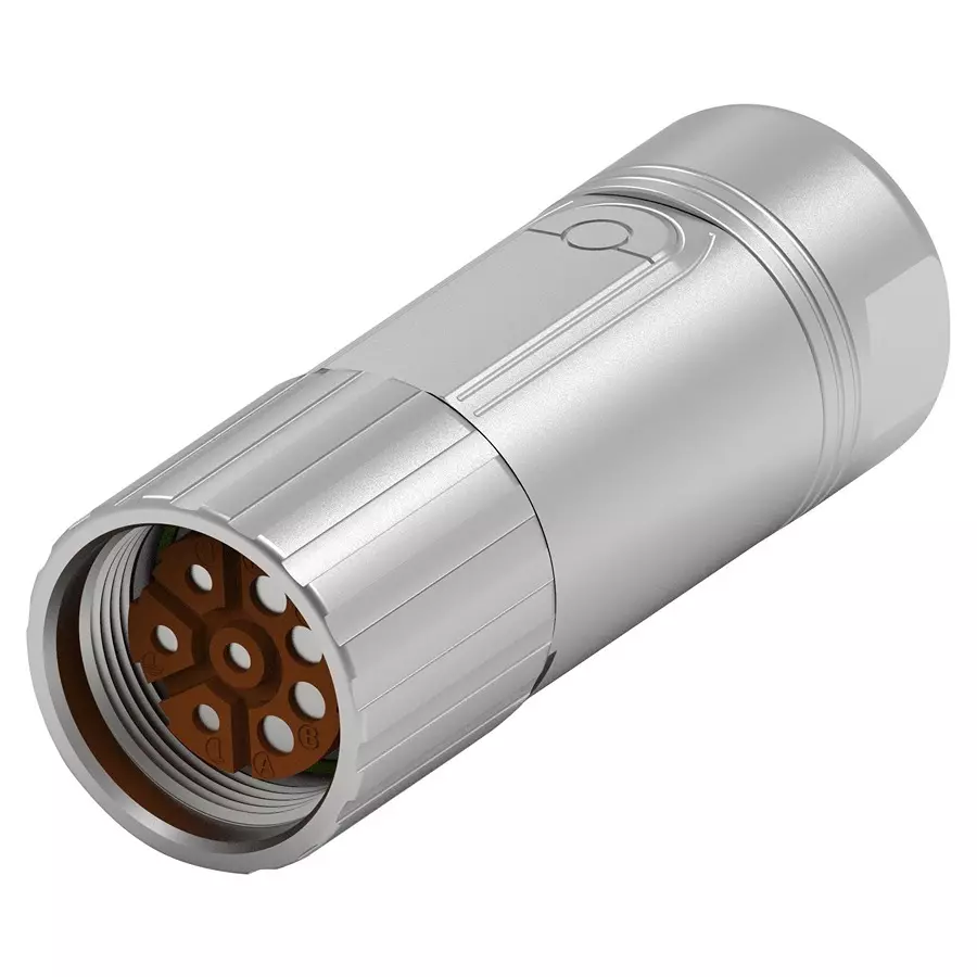 INTERCONTEC - TE CONNECTIVITY CIRCULAR CONN, PLUG, 8POS, CABLE, BSTA078NN00590235000