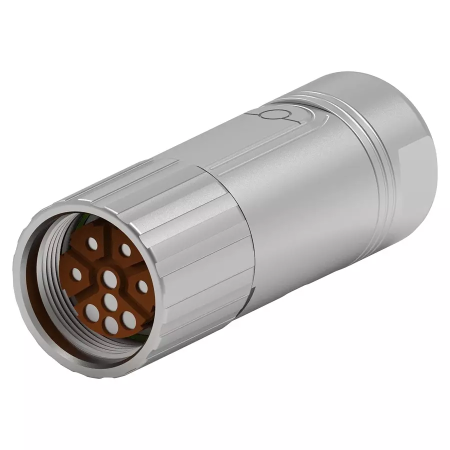 INTERCONTEC - TE CONNECTIVITY CIRCULAR CONN, PLUG, 9POS, CABLE, BSTA082NN00420235000