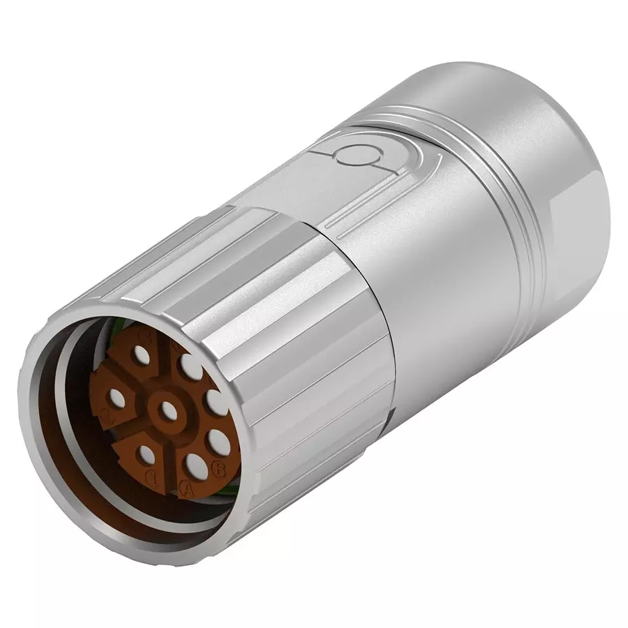 INTERCONTEC - TE CONNECTIVITY CIRCULAR CONN, PLUG, 8POS, CABLE, BSTA108NN00550236000