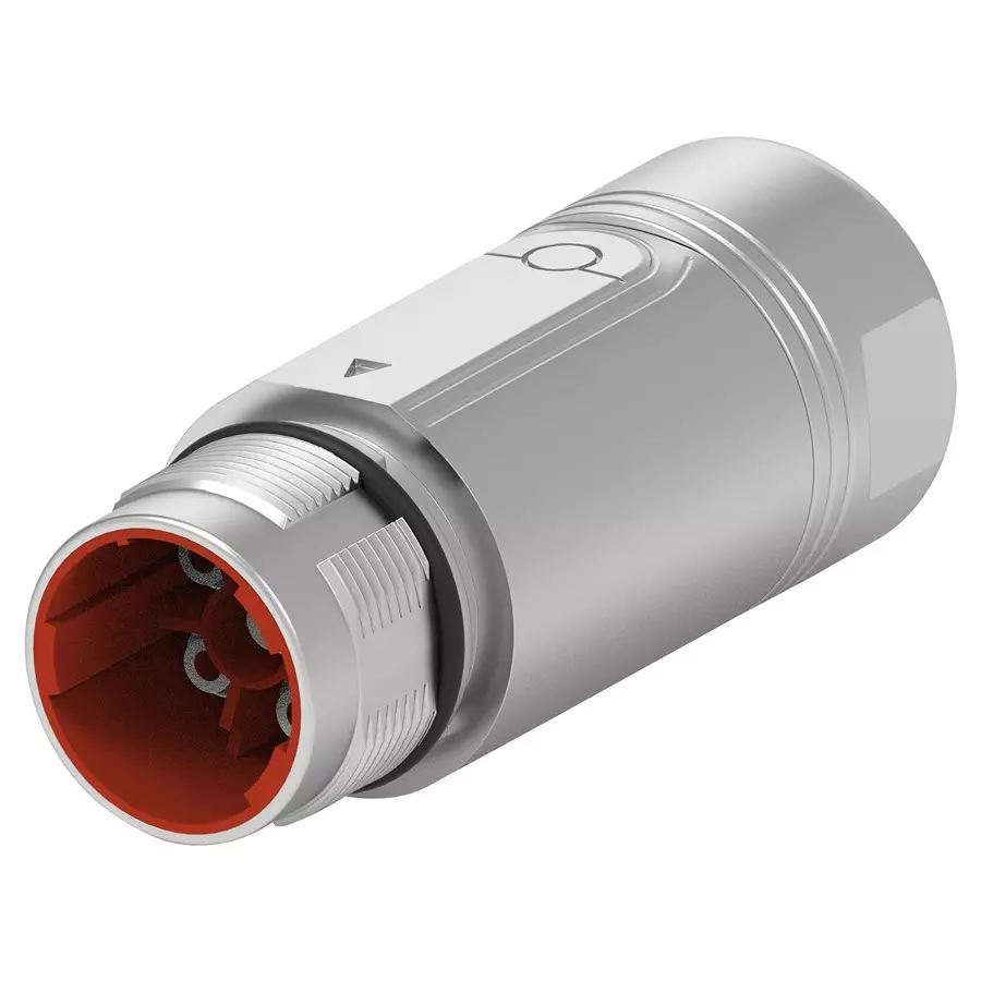 INTERCONTEC - TE CONNECTIVITY CIRCULAR CONN, RCPT, 6POS, CABLE, BKUA186NN00590200000