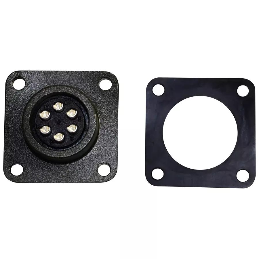 AMPHENOL INTERCONNECT INDIA SOCKET, FLANGE, 6WAY, MS3102A-14S6S
