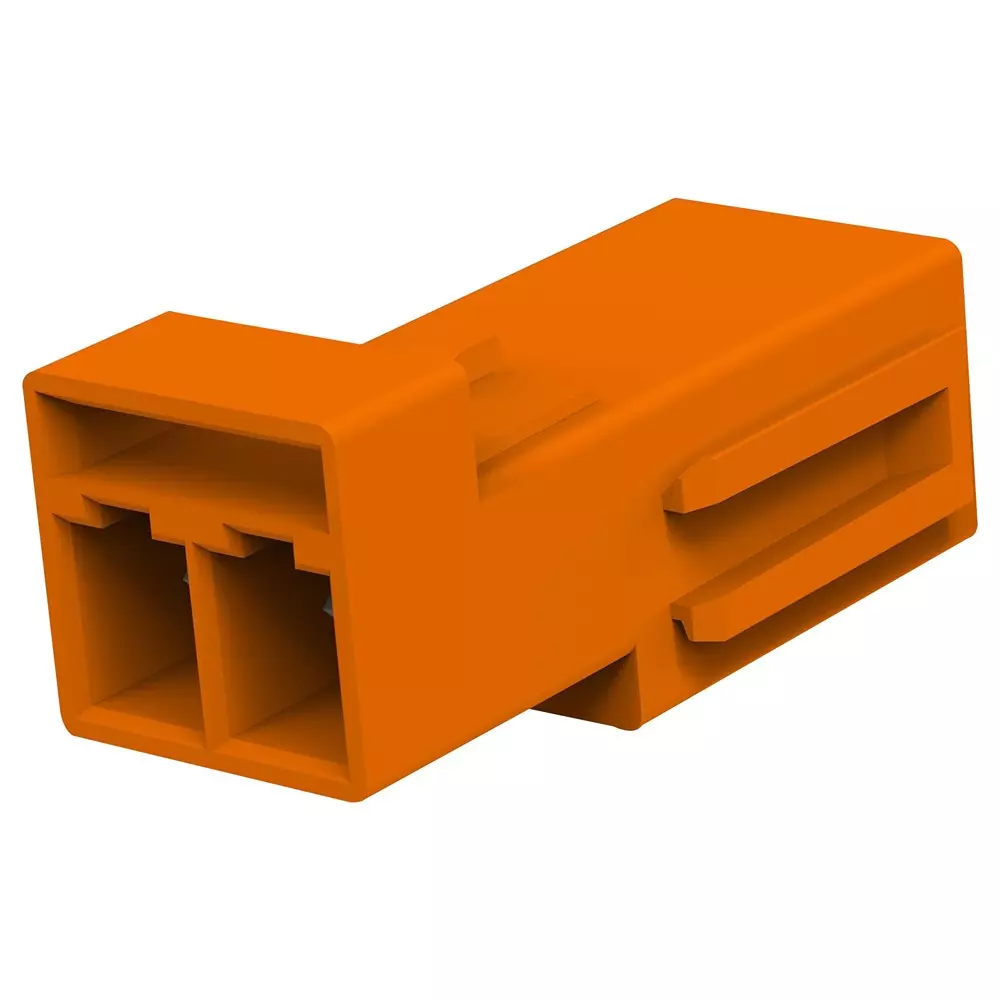 TE CONNECTIVITY Connector, Plug, Poke-In, 2Pos, 4.5Mm, 1-2834049-3 (Pack of 10)