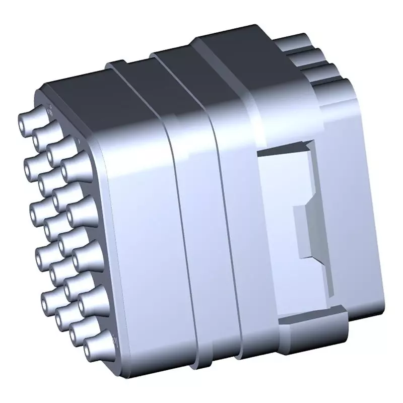 TE CONNECTIVITY Rectangular Contact Insert, Plug, 20Pos, Dmc-M 20-22 Pn