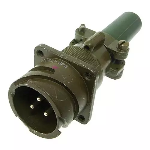 ITT CANNON CIRCULAR CONNECTOR, RCPT, 36-14, FLANGE, CA3100E36-14PB