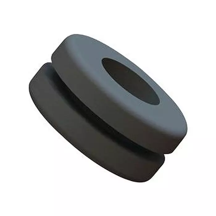ESSENTRA COMPONENTS Cable Grommets GROMMET, PVC, 25.4MM, BLACK, GRD2100061PA (Pack of 5)