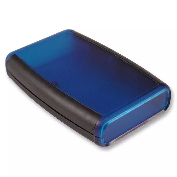 HAMMOND Plastic Enclosures CASE, ABS, BLUE, 147X89X24MM, 1553DTBUBK