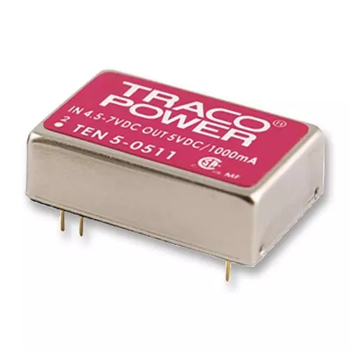 TRACO POWER Isolated Through Hole DC / DC Converters DC-DC CONVERTER, 15V, 0.4A, DIP, TEN 5-2413