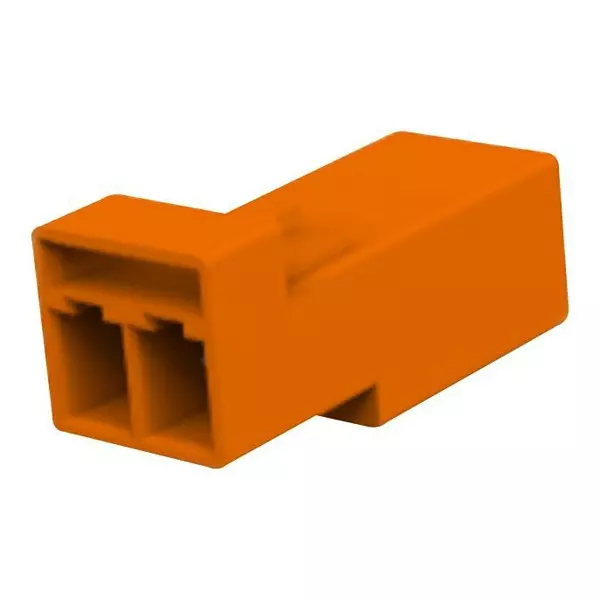 AMP - TE CONNECTIVITY CONNECTOR, PLUG, POKE-IN, 2POS, 4.5MM, 2834049-3