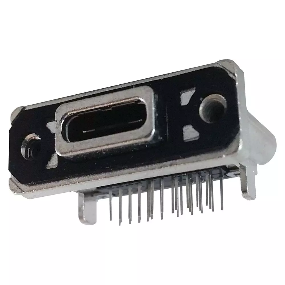 AMPHENOL COMMUNICATIONS SOLUTIONS RUGGED USB, 3.1 TYPE C, RECEPTACLE, IP67, MUSBR-M1C1-M0