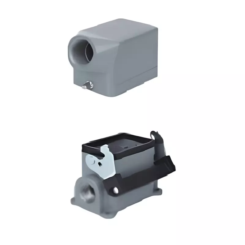 Sibass Electric Heavy Duty Connector Slim Type 32 Pin Side Entry Bottom Closed, SE-HEE-32-3 (Pack of 20)