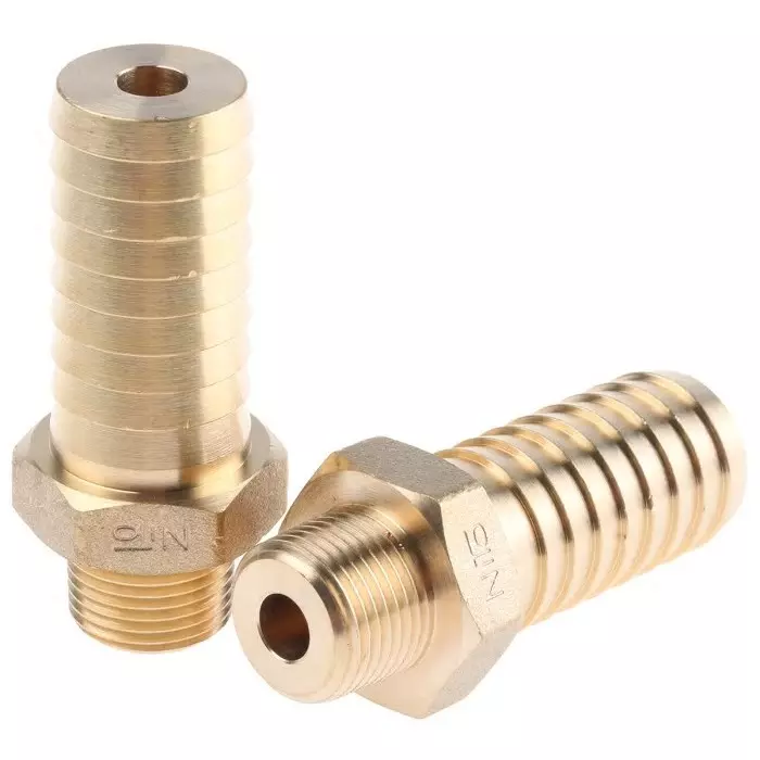 Nito Hose Connector Brass Male 19.05 mm (3/4 Inch), 2664EA4 (Pack of 2)