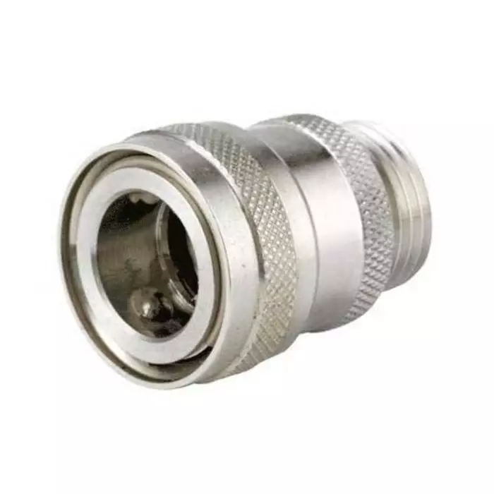 Nito Hose Connector Straight Stainless Steel Male 12.70 mm (1/2 Inch) 25 bar, 5450NA3