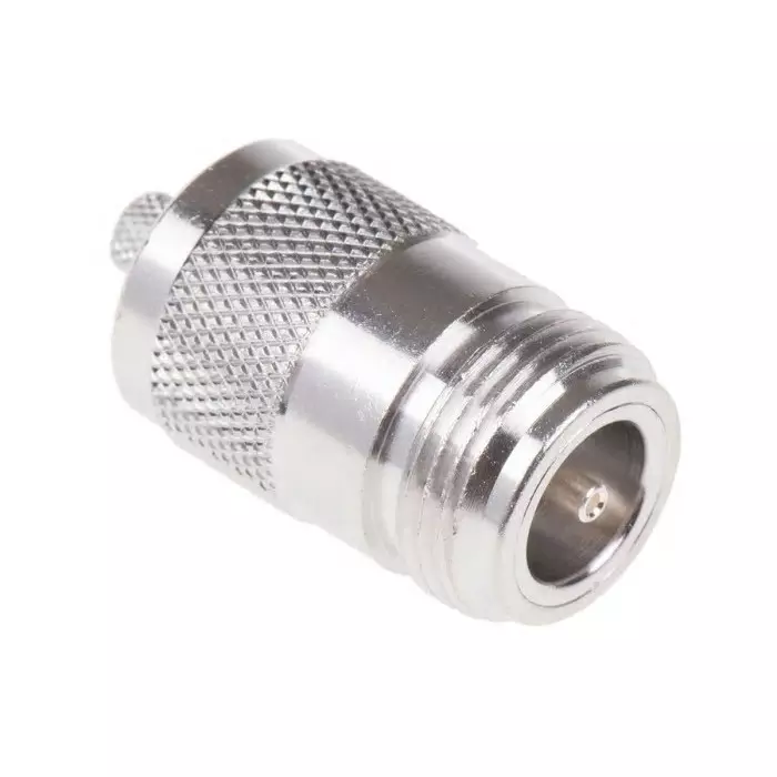 Telegartner Jack Cable Mount N Connector 50 Ω Crimp Termination Straight Body, J01021A0063