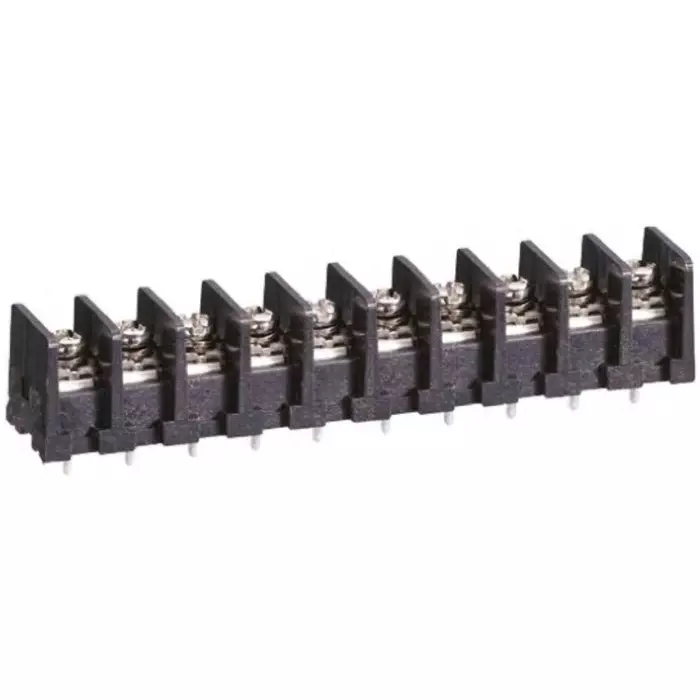 Sato Parts Barrier Strip 10 Contact 7.62 mm Pitch 1 Row 10 Amp 250 V Solder Termination, ML-40-S1BYF-10P