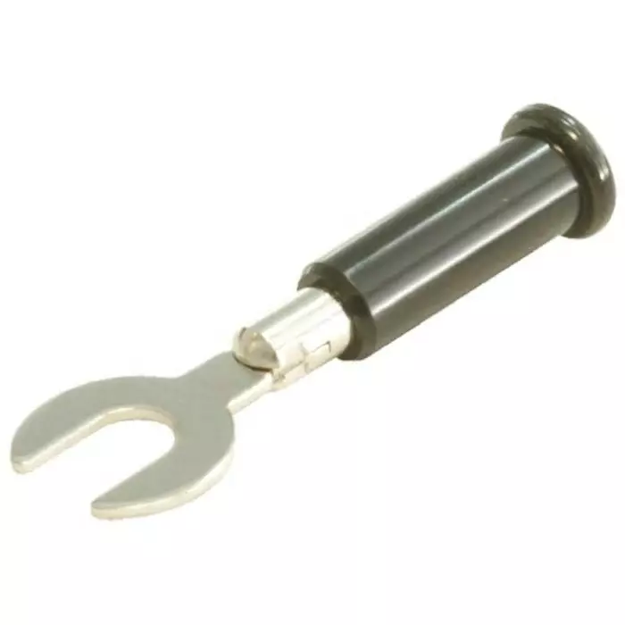 Sato Parts TJ-1097 Insulated Crimp Spade Connector PS Black, TJ-1097-B (Pack of 5)