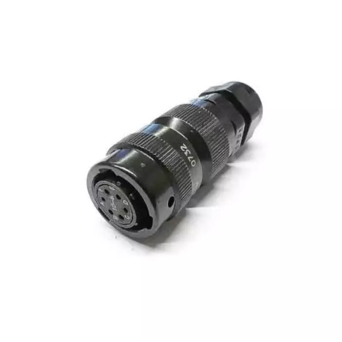 GEFRAN Circular Connector 6 Contacts Cable Mount Plug, CON300