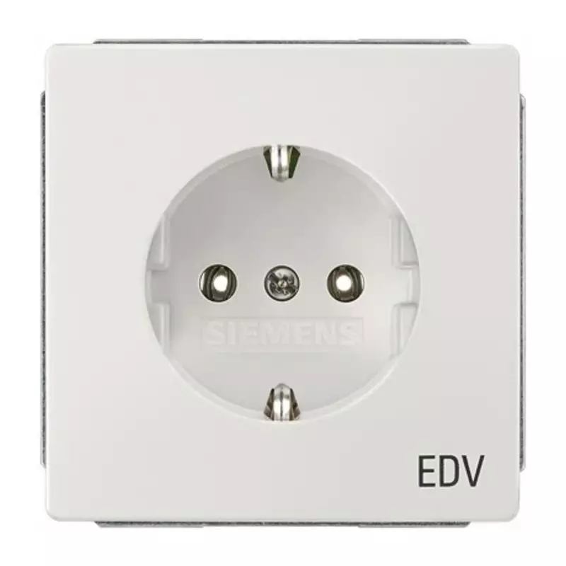 Siemens 5UB18 Off White Electrical Socket, 16A, Schuko, 5UB1825-1