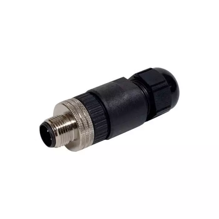 EATON Industrial Circular Connectors, 4 Contacts, Plug, Male, IP67, Eaton Moeller Series Series, 136297 CSDSM4