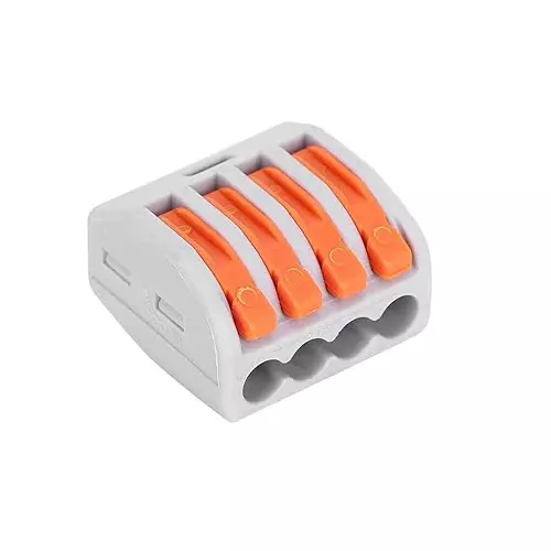 ENERTECH Single Side Connector 4 Way for Industrial Use, PCT-214