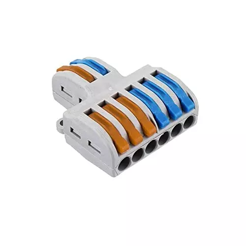 ENERTECH Connector 2 IN 6 OUT Multi Way for Industrial Use, PCT 6-2