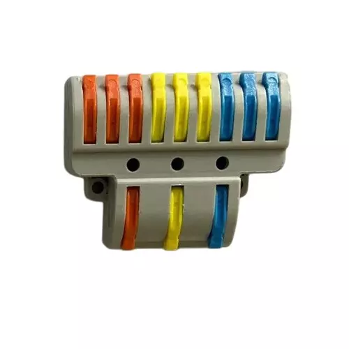 ENERTECH Connector 3IN 9 OUT Multi Way for Industrial Use, PCT 3-9