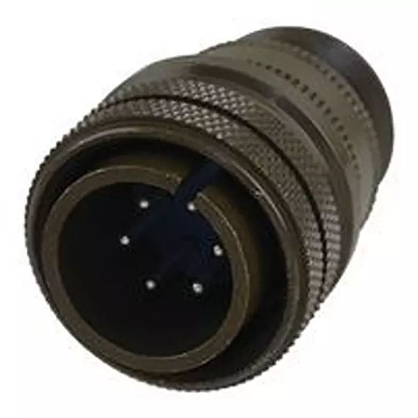 AMPHENOL INDUSTRIAL Circular Connector PLUG, SIZE 18, 6 POSITION, CABLE, 97-3106A-18-12P