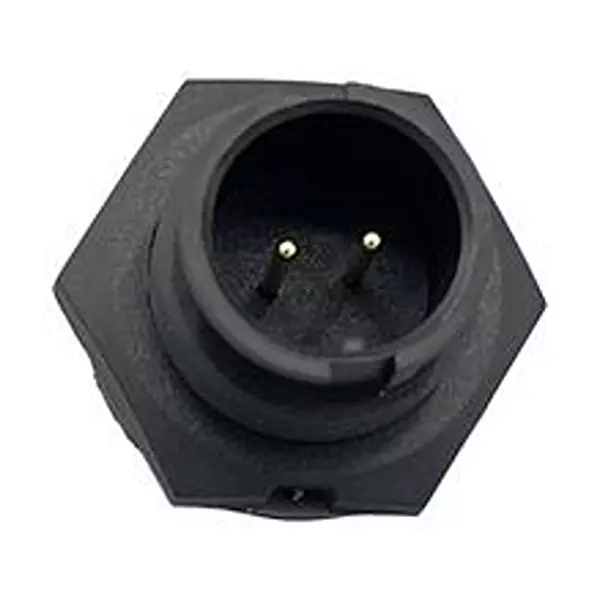 NORCOMP Circular Connector, PLUG, 2POS, SOLDER, 869-02B-103R001.