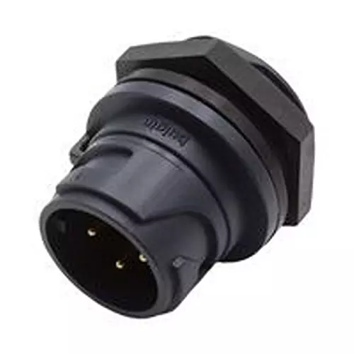 BULGIN LIMITED Circular Connector, PLUG, 4POS, CRIMP, PXP4012/04P.