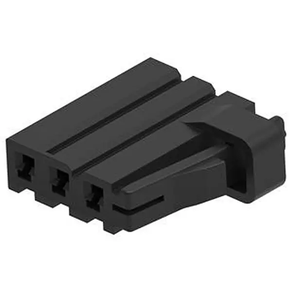 ERNI - TE CONNECTIVITY Automotive Housing, Rcpt, 3Pos, Pbt Gf, 2382877-1