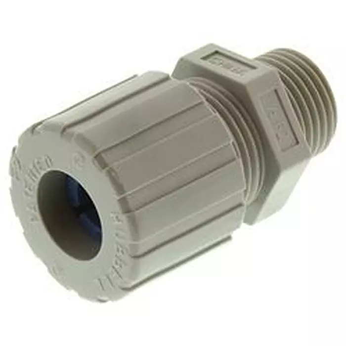 HUBBELL WIRING DEVICES Conduit Cord Connector, Nylon, SHC1023CR