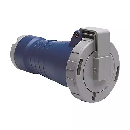 AMPHENOL SINE/TUCHEL Conn, Main Socket, 3P4 W, 30A, 250 V, Blu, 2CMA100335R1000