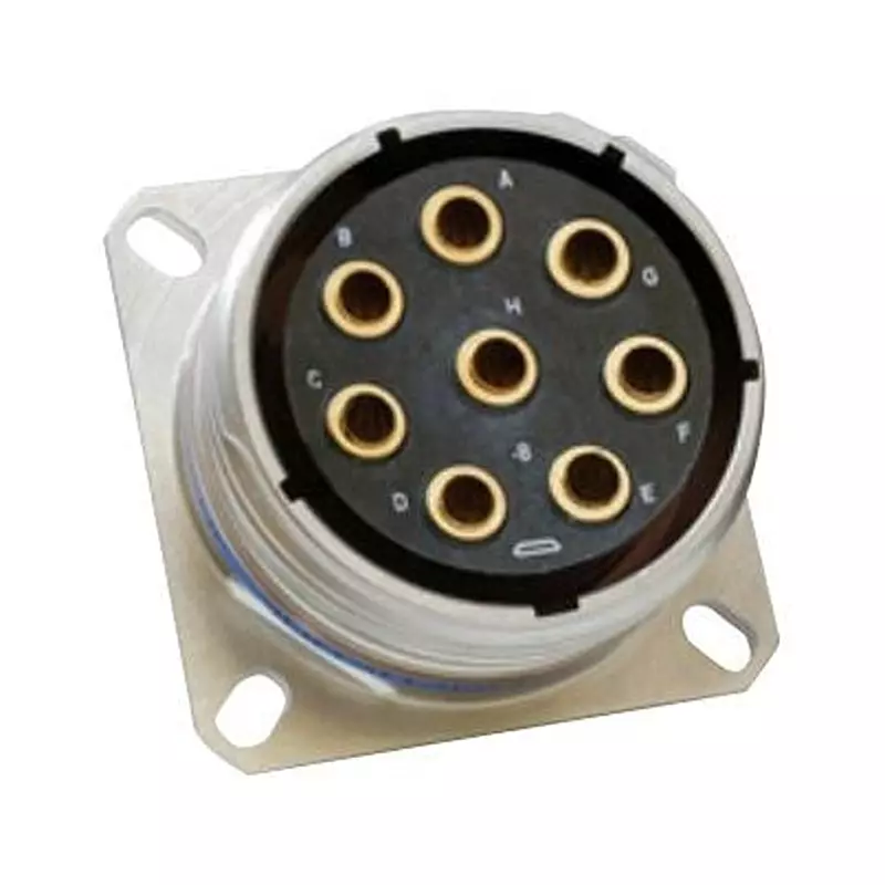AMPHENOL AEROSPACE Mil Spec Cir Conn, Rcpt, 3P, 17-59/Crimp, HV00RF17-59R