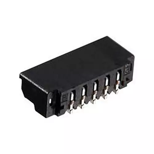 HIROSE / HRS Connector, Rcpt, 5Pos, 1Row, 0.8 mm, DF52-5S-0.8H(21)