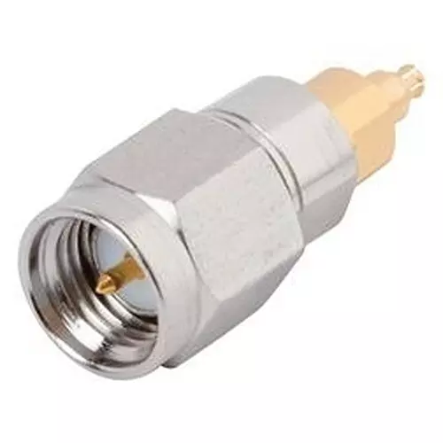 AMPHENOL SV MICROWAVE Rf Adaptor, Smps Jack-S mAPlug, 50 Ohm, 1138-6040