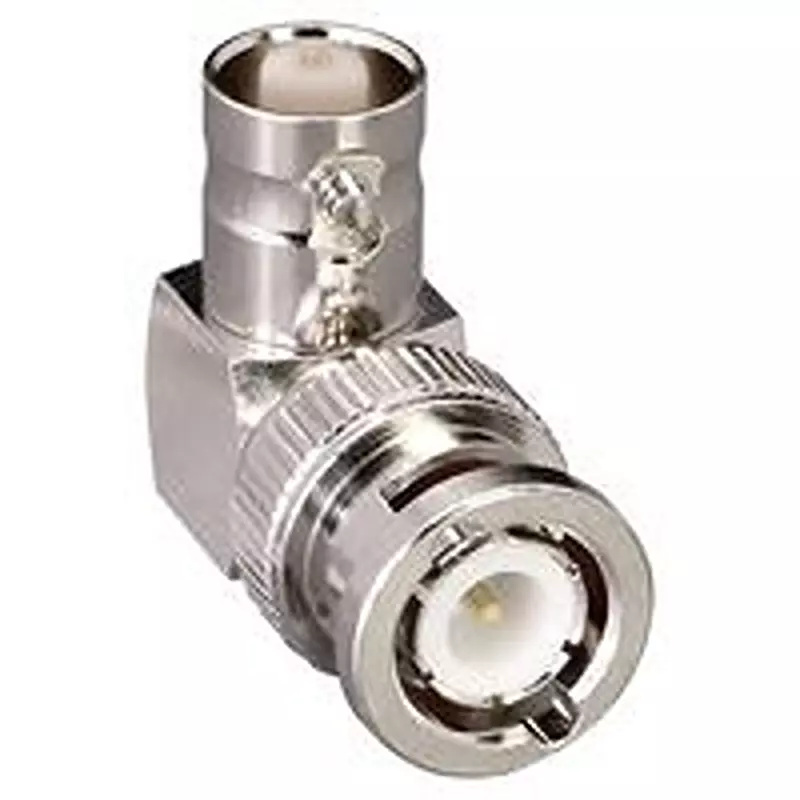 LINX - TE CONNECTIVITY Rf Adaptor, R/A, Bnc Plug-Jack, 50 Ohm, ADP-BNCM-BNCF-R