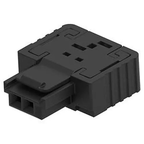 ERNI - TE CONNECTIVITY Idc Conn, Rcpt, 2Pos, 1Row, 1.27 mm, 224397-E.