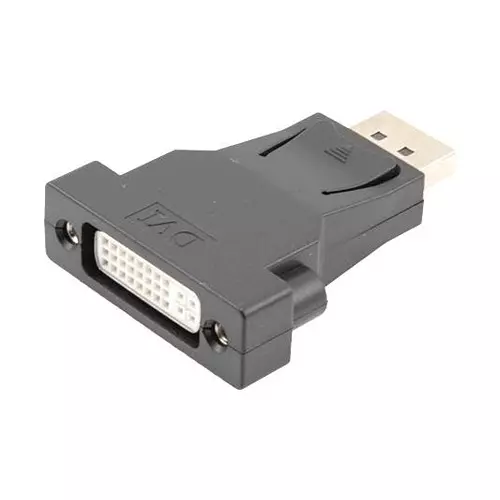L-COM Audio Adapter, Dp Plug-Dvi-I Rcpt, Dpdviad