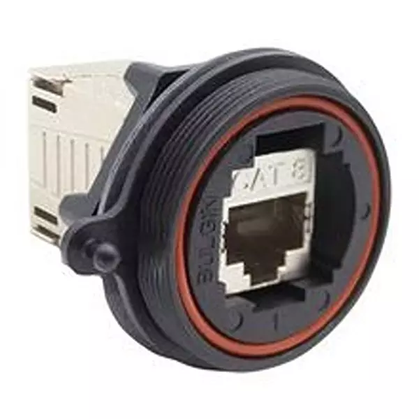 BULGIN LIMITED Keystone Conn, Rj45 Jack, Front Panel, Px0855/Ks.
